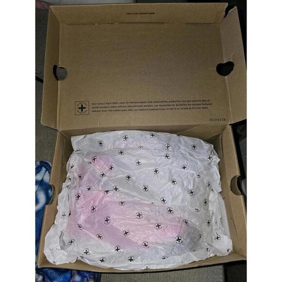 Dr Martens 1460 Pascal Faux Shearling Pink Lux  Boots - Picture 10 of 11